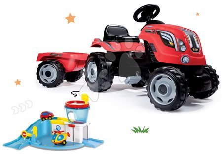 Set traktor na šlapání Farmer XL Smoby