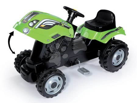 Pedálos gyermekjárművek - Pedálos traktor Farmer XL Smoby - 6
