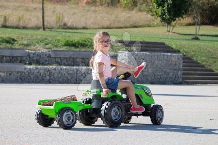Pedálos gyermekjárművek - Pedálos traktor Farmer XL Smoby - 9