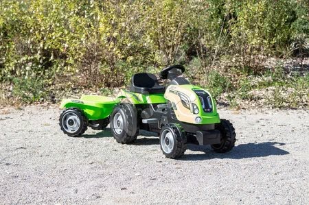 Pedálos gyermekjárművek - Pedálos traktor Farmer XL Smoby - 10