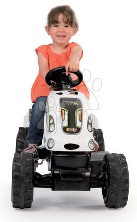 Veicoli a pedali per bambini - Trattore a pedali Farmer XL Mucca Smoby - 1