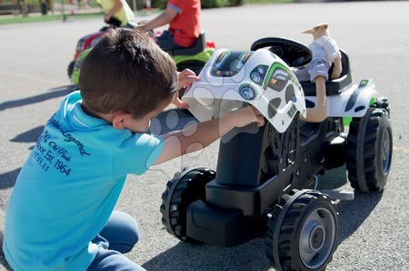 Veicoli a pedali per bambini - Trattore a pedali Farmer XL Mucca Smoby - 8