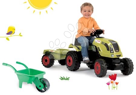 Claas - Komplet traktor na pedala Claas Farmer XL Žaba Smoby
