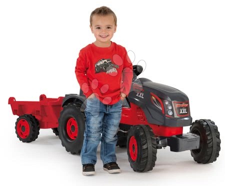 Dětská šlapací vozidla - Traktor šlapací Stronger XXL Smoby - 1