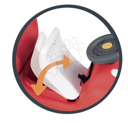 Rutschfahrzeuge ab 6 Monaten  - Rutschfahrzeug mit Teddybär Bubble Go Original Smoby - 11