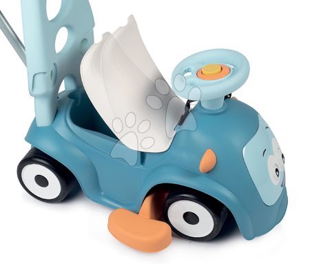 Jucării pentru bebeluși - Set măsuță didactică Activity Table Little și babytaxiu albastru Smoby_1