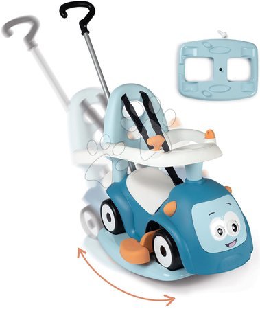 Vozidlá pre deti - Set odrážadlo rozšíriteľné so zvukmi Maestro Ride-On Blue 3in1 Smoby 
