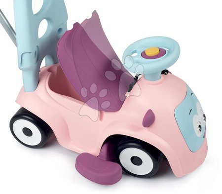 Vehicule pentru copii - Babytaxiu extensibil Maestro Ride-On Pink 3in1 Smoby_1