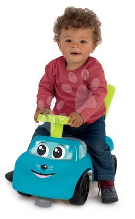 Bébitaxik 10 hónapos kortól - Bébitaxi és járássegítő Auto Blue Ride on Smoby - 2
