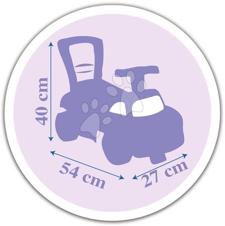Jeździki od 10 miesięcy - Odpychacz i chodzik Frozen Auto Ride-On Disney Smoby - 6