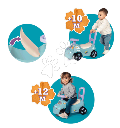 Rutschfahrzeuge ab 10 Monaten - Rutschauto und Lauflernwagen  2-in-1 Stitch Auto Ride-On von Smoby - 2