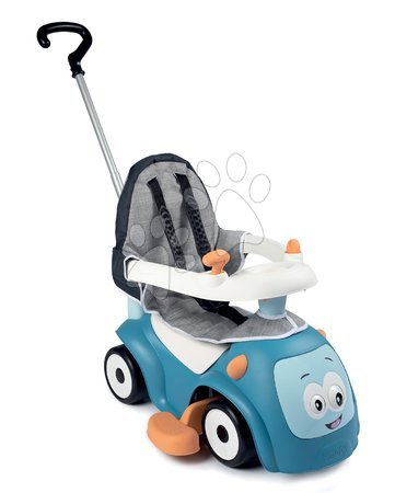 Vehicule pentru copii - Set babytaxiu extensibil cu sunete Maestro Ride-On Blue 3in1 Smoby _1