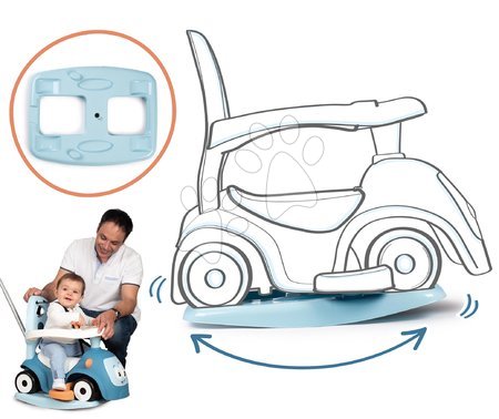 Accesorii pentru babytaxiuri - Piesă de schimb partea de balansat pentru babytaxiul Maestro Ride-On Smoby