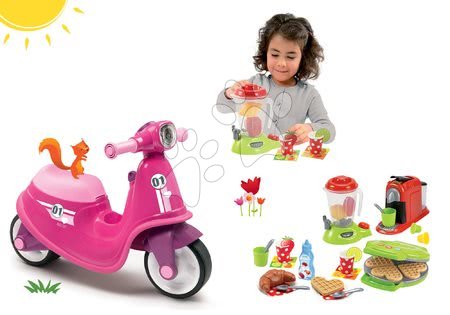  - Set odrážadlo Scooter Pink Smoby