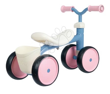 Dětská odrážedla - Odrážedlo Rookie Pink Smoby s kovovou konstrukcí a točícími řídítky od 12 měsíců_1