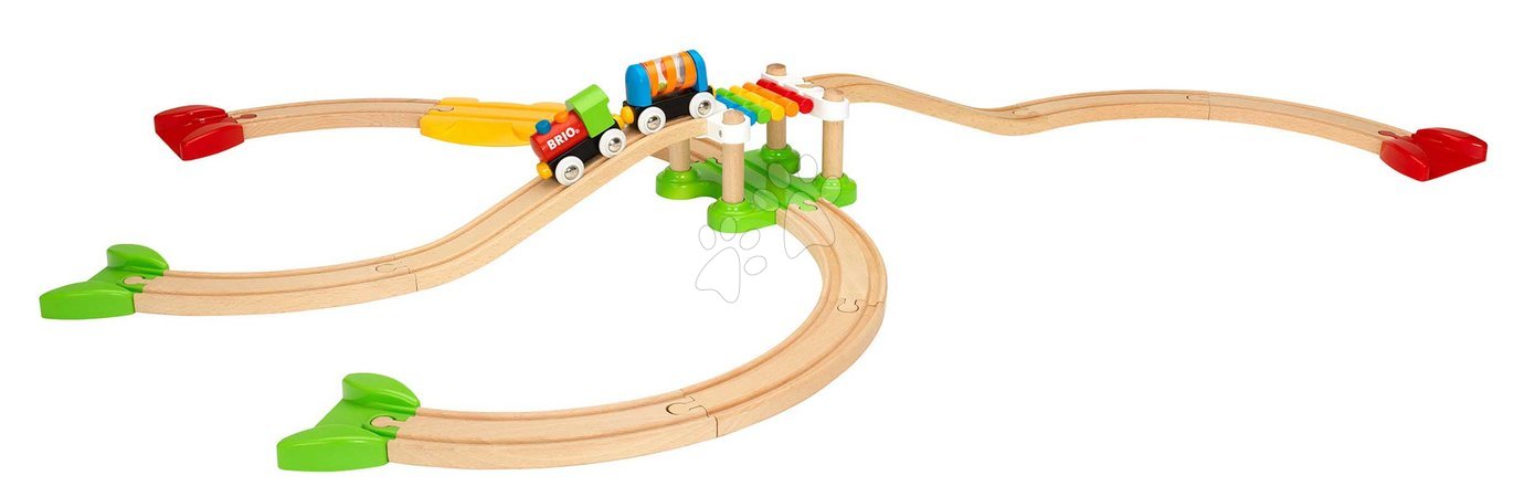 Holzeisenbahnen BRIO - Drevená vláčikodráha pre najmenších My First Railway Beginner Pack BRIO_1