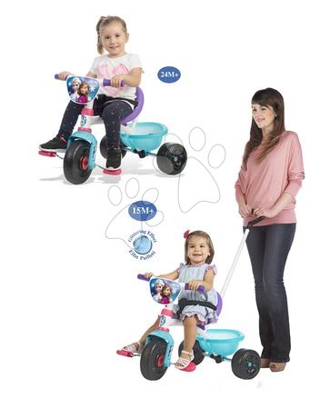 Triciclete de la 15 luni - Tricicletă Frozen - Regatul de gheaţă Be Move Smoby - 4