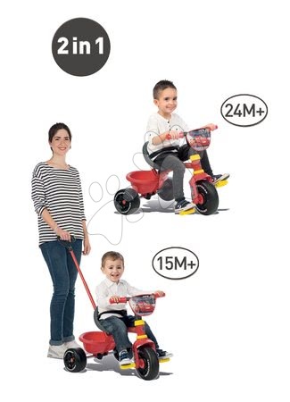 Tricicli dai 15 mesi - Triciclo Cars 3 Be Move Smoby - 5