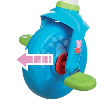 Triciklik 15 hónapos kortól - Tricikli Kismalac Peppa Pig Be Move Smoby - 2