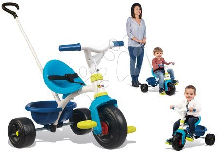 Tříkolky od 15 měsíců - Tříkolka Be Fun Blue Smoby - 5