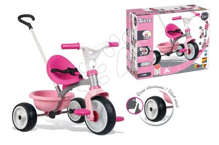 Tricikli za djecu od 15 mjeseci - Tricikl Be Move Pink Smoby - 5