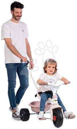 Kinderdreiräder ab 15 Monaten -  Dreirad Be Fun Tricycle Pink Smoby_1