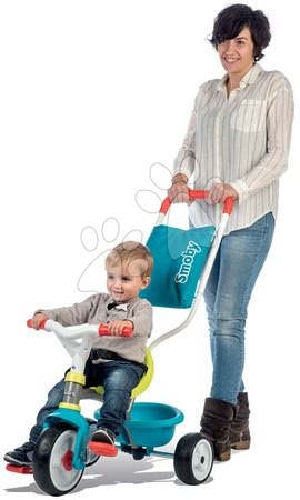 Rowerki trójkołowe od 10 miesiąca - Rowerek trójkołowy Be Move Confort Bleu Smoby - 4