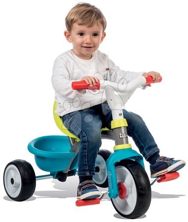 Rowerki trójkołowe od 10 miesiąca - Rowerek trójkołowy Be Move Confort Bleu Smoby - 5