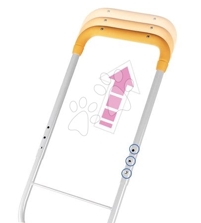 Tříkolky od 10 měsíců - Tříkolka Prasátko Peppa Pig Be Move Confort Smoby - 6