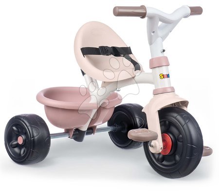 Triciclete de la 10 luni - Tricicleta Be Fun Comfort Tricycle Pink Smoby_1