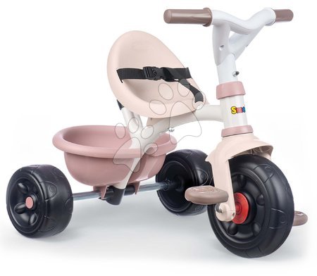 Vozíme se venku - Tříkolka Be Fun Comfort Tricycle Pink Smoby_1