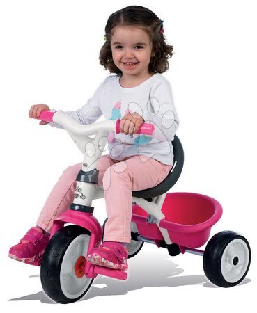 Tříkolky od 10 měsíců - Tříkolka Baby Balade Blue Smoby - 6