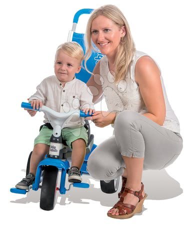 Triciclete de la 10 luni - Tricicletă cu protecţie împotriva căderii Baby Balade Smoby - 9