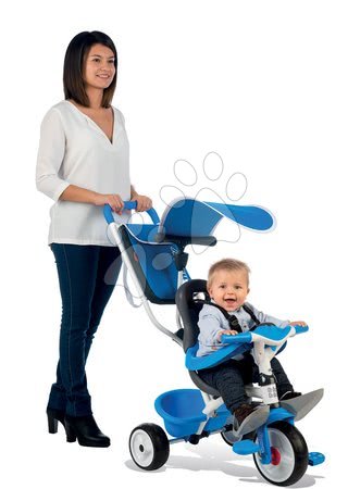 Triciclete de la 10 luni - Tricicletă cu protecţie împotriva căderii Baby Balade Smoby - 10