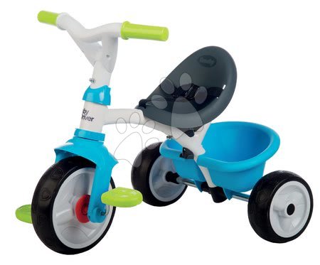 Triciklik 10 hónapos kortól - Tricikli huzattal Baby Driver Comfort Blue Smoby - 8