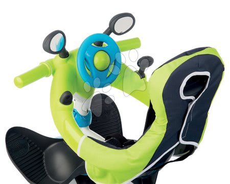 Triciklik 10 hónapos kortól - Tricikli huzattal Baby Driver Comfort Blue Smoby - 6