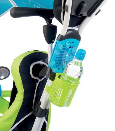 Triciklik 10 hónapos kortól - Tricikli huzattal Baby Driver Comfort Blue Smoby - 2