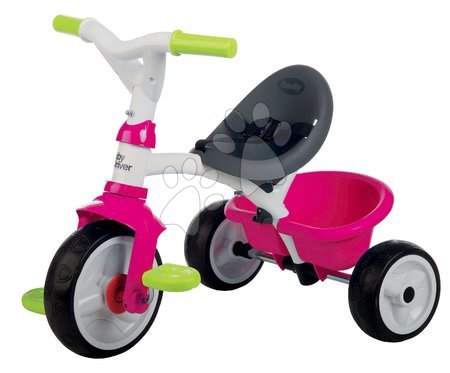 Tricikli od 10. meseca - Tricikel s potiskom Baby Driver Comfort Pink Smoby - 8