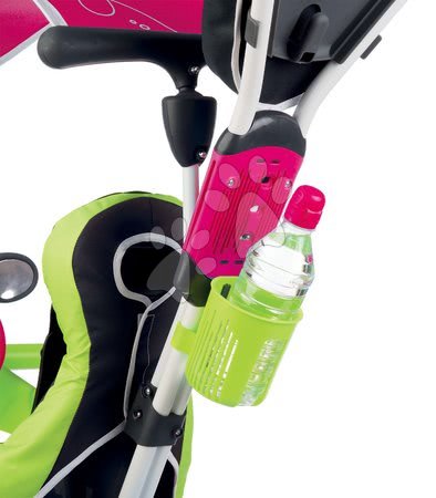 Tricikli od 10. meseca - Tricikel s potiskom Baby Driver Comfort Pink Smoby - 3
