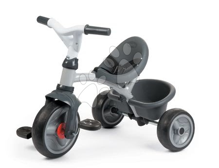 Triciklik 10 hónapos kortól - Tricikli huzattal DeLuxe Baby Driver Comfort Grey Smoby - 3