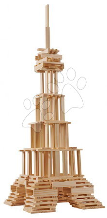 Дървени играчки | Страница 4 - Дървени строителни кубчета с шаблони Wooden Construction Kit Eichhorn