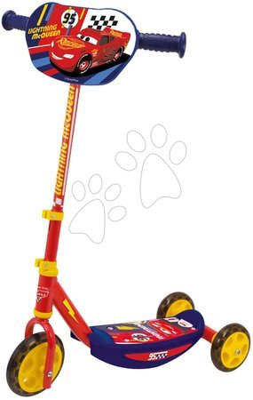 Monopattino a tre ruote - Monopattino a tre ruote Cars 3 Wheels Scooter Smoby