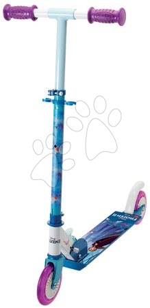 Rollerek - Kétkerekű roller Frozen 2 Disney Smoby összecsukható, fékkel, magasságilag állítható kormánnyal 5 évtől