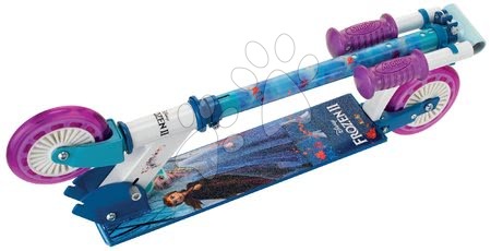 Rollerek - Kétkerekű roller Frozen 2 Disney Smoby összecsukható, fékkel, magasságilag állítható kormánnyal 5 évtől_1