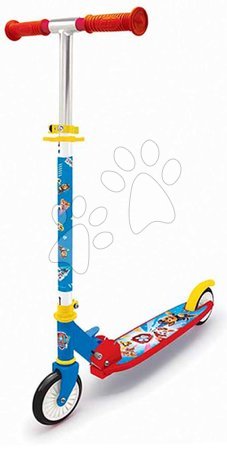 Vozidlá pre deti - Kolobežka dvojkolesová Paw Patrol 3 Wheels Foldable Scooter Smoby