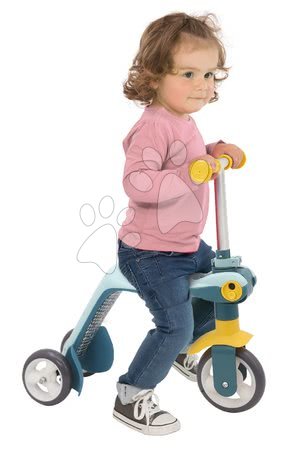 Trottinettes à trois roues - Trottinette et vélo réversible 2 en 1 Smoby Scooter - 8