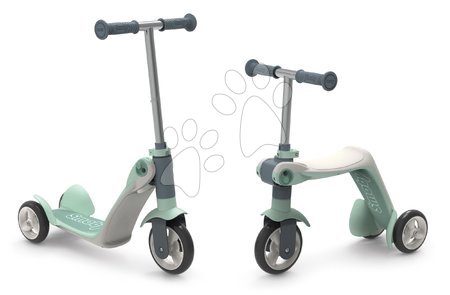 Koloběžky - Koloběžka&odrážedlo Reversible Switch 2v1 Scooter Smoby