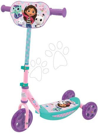 Monopattino a tre ruote - Monopattino a tre ruote Gabby 3 Wheels Scooter Smoby