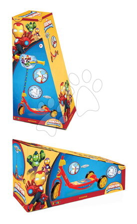 Kolobežky trojkolesové - Kolobežka trojkolesová Iron Man 3 Wheels Scooter Smoby - 2