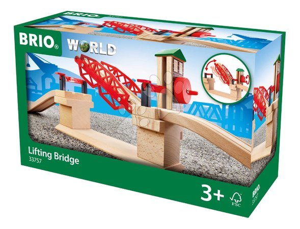 Дървени влакчета BRIO - Резервни части за писта за влакчета Lifting Bridge BRIO - 2